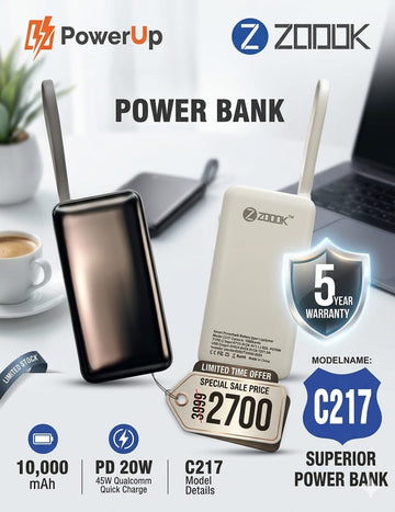 Powerup Zoook Power Bank C217