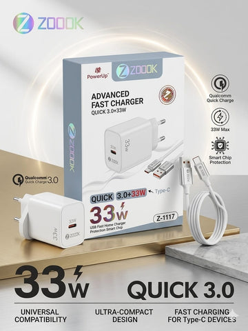 Powerup Zoook Z-1117 33W Charger